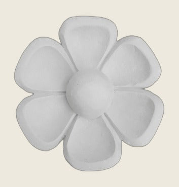 Pieza decorativa de escayola (17,5 cm)