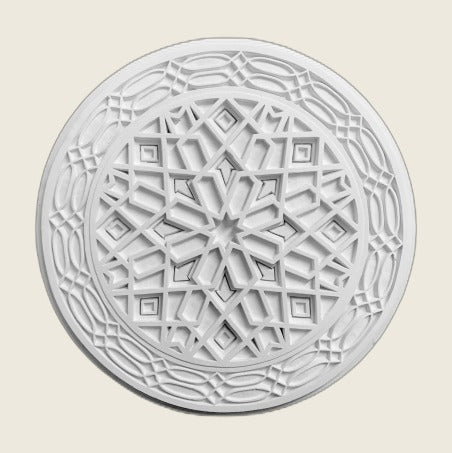 Plafón de escayola (Ø47,5 cm)