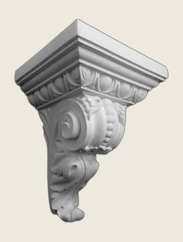 Ménsula Capitel de escayola (22×32×25 cm)