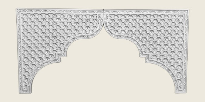 Arco Piezas Una Cara de escayola (146,5×75,5×3 cm)