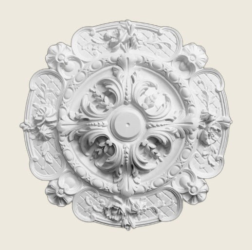 Plafón de escayola (Ø48 cm)