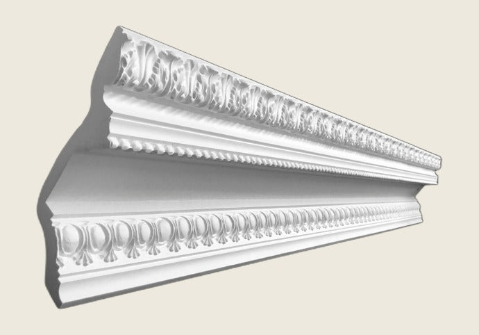 Cornisa Plana de escayola (23×10×144 cm)