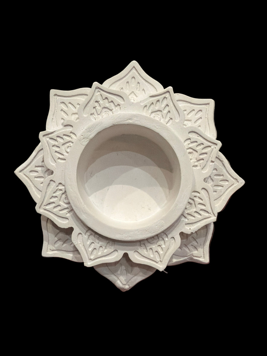 Portavelas Flor de Loto