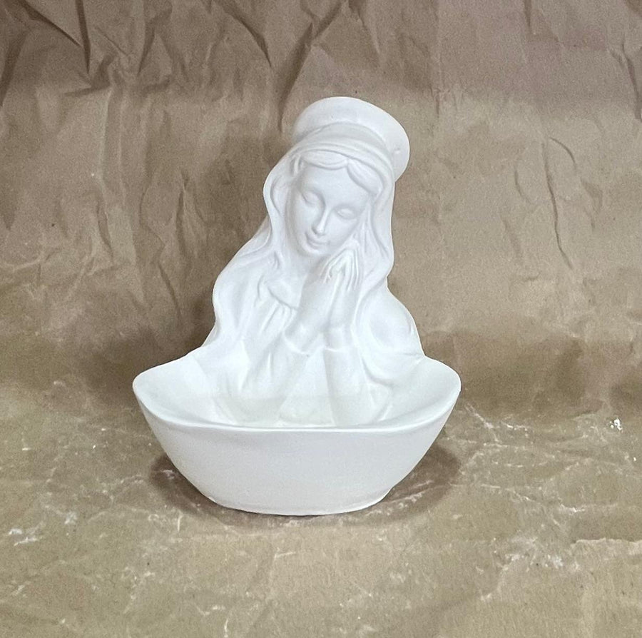 Pila Benditera Virgen María con Cuenco [LLEVAR]
