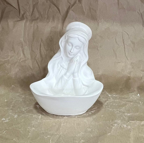 Pila Benditera Virgen María con Cuenco