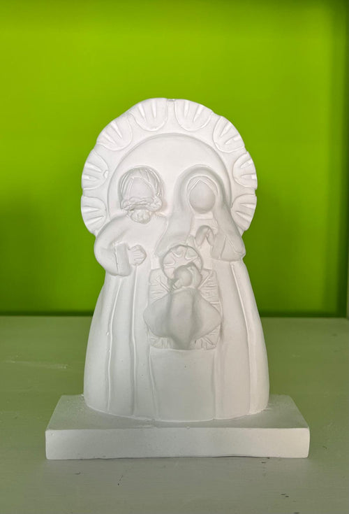 Nacimiento Minimalista con Aureola