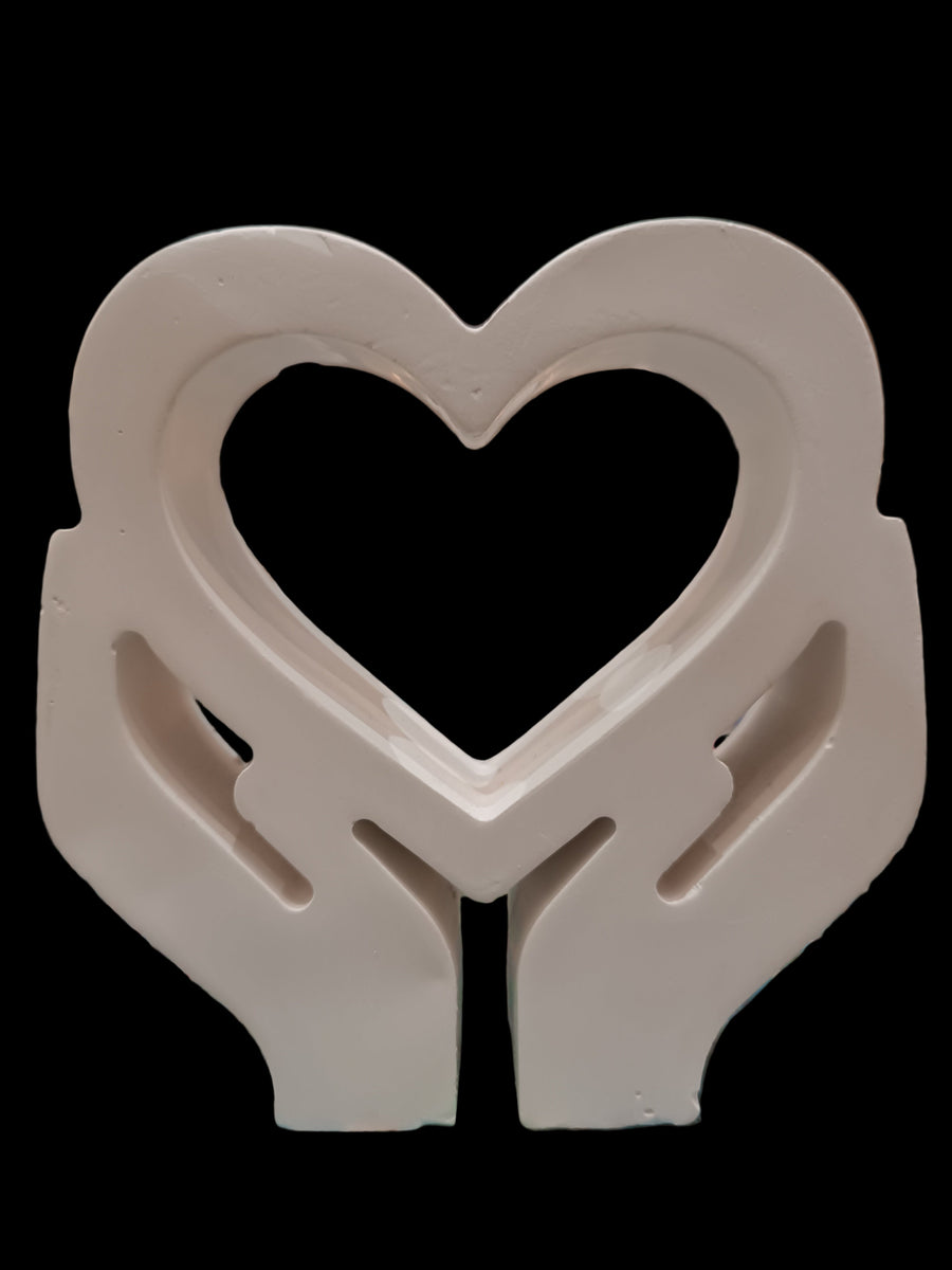 Candelabro Manos Corazón [EXPERIENCIA]