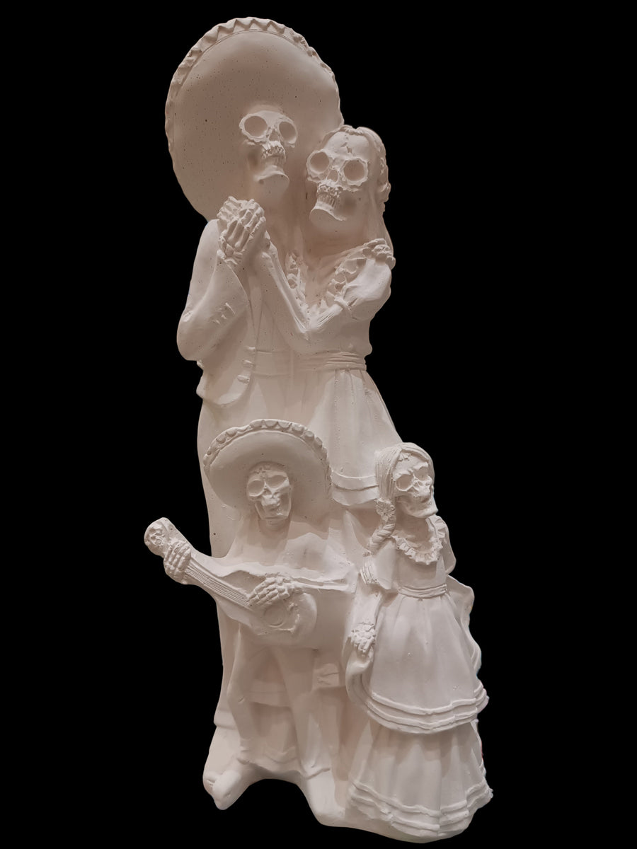 Familia Catrina y Mariachi Día de Muertos
