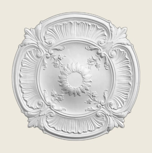Plafón de escayola (Ø72 cm)
