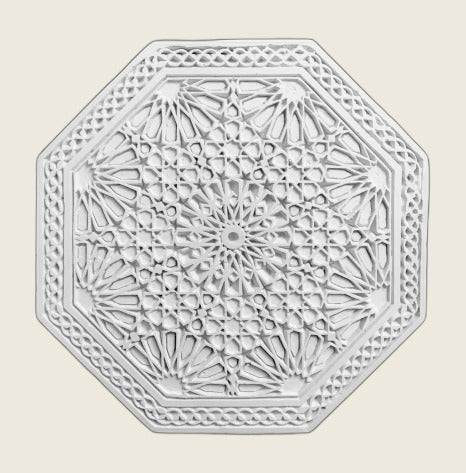 Plafón de escayola (Ø49 cm)