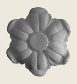 Pieza decorativa de escayola (9 cm)