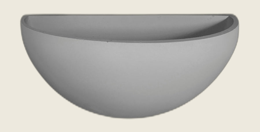 Aplique de pared de escayola (30×15×14 cm)