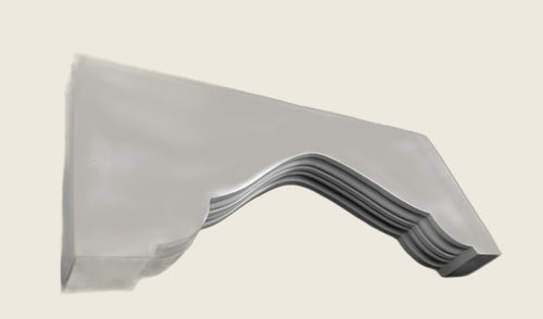 Arco de escayola (90×39×11 cm)