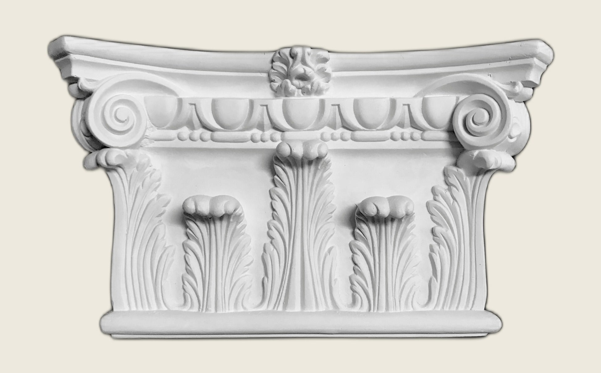 Capitel Pilastra (Variante) de escayola · Ref. EA-0293 · Precio mayorista