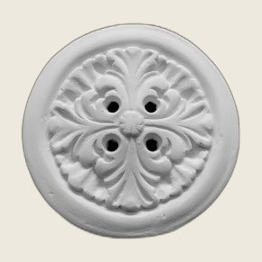 Pieza decorativa de escayola (14 cm)