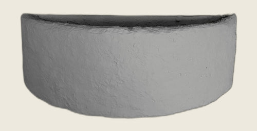 Aplique de pared de escayola (39×13×13 cm)