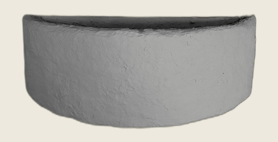 Aplique de pared de escayola (39×13×13 cm)