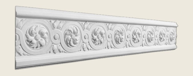 Friso de escayola (1,5×20×138 cm) · Ref. EA-0473 · Precio mayorista