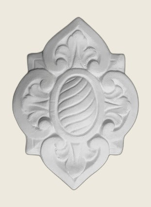 Pieza decorativa de escayola