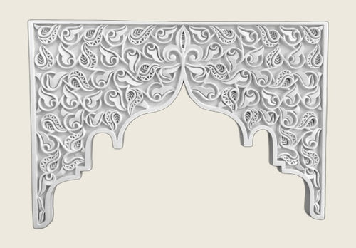Arco Pieza Una Cara de escayola (62×43×2,5 cm)