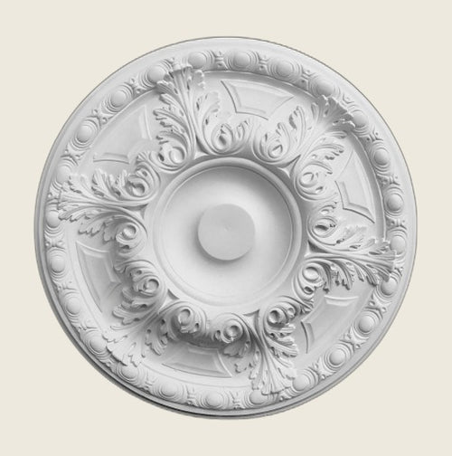 Plafón de escayola (Ø49 cm)