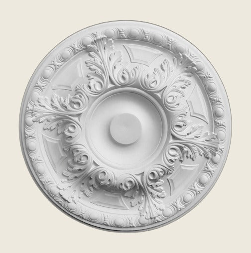 Plafón de escayola (Ø49 cm)