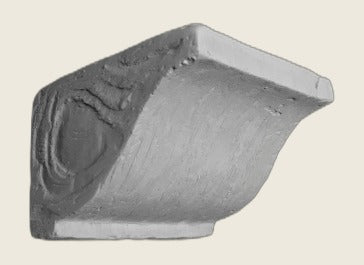 Ménsula Vertical Fina de escayola (21×12×8 cm)