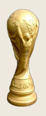 Pieza decorativa Copa del Mundo de escayola (22 cm)