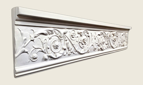 Friso Grueso de escayola (4,5×23×122 cm)