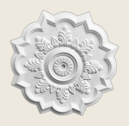 Plafón Majestuoso de escayola (Ø50 cm)
