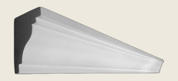 Moldura de escayola (5,5×7,5×120 cm)