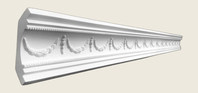 Cornisa Decorativa de escayola (9×9×147 cm) · Ref. EA-0169 · Precio mayorista