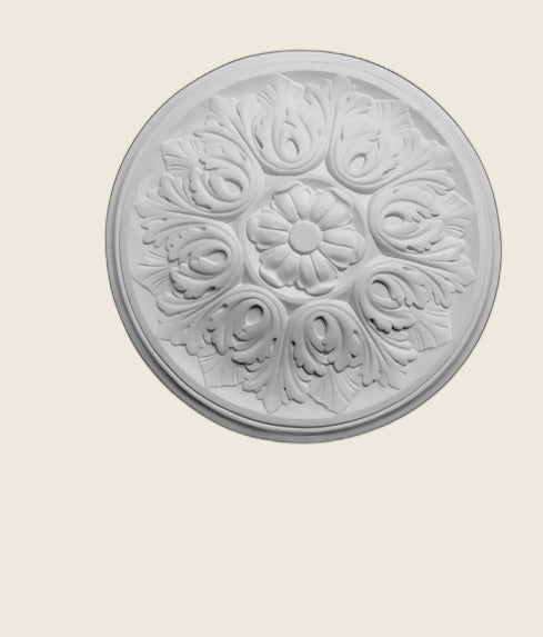 Plafón de escayola (Ø33 cm) · Ref. EA-0548 · Precio mayorista