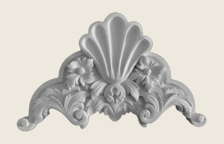 Pieza decorativa de escayola