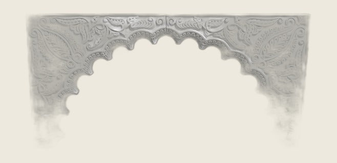 Arco de escayola (125×62,5×5 cm)
