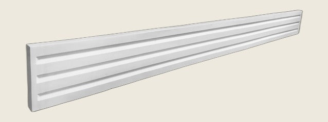 Friso de escayola (2×7×125 cm) · Ref. EA-0500 · Precio mayorista