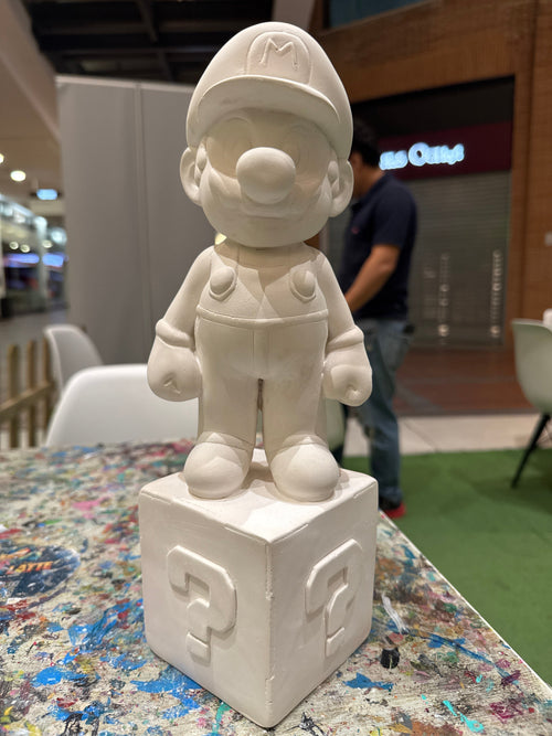 Mario Bros sobre Bloque Gigante