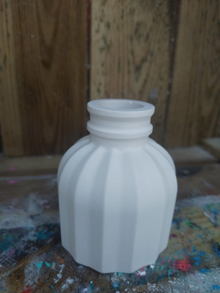 Mini Jarrón Decorativo Abombado