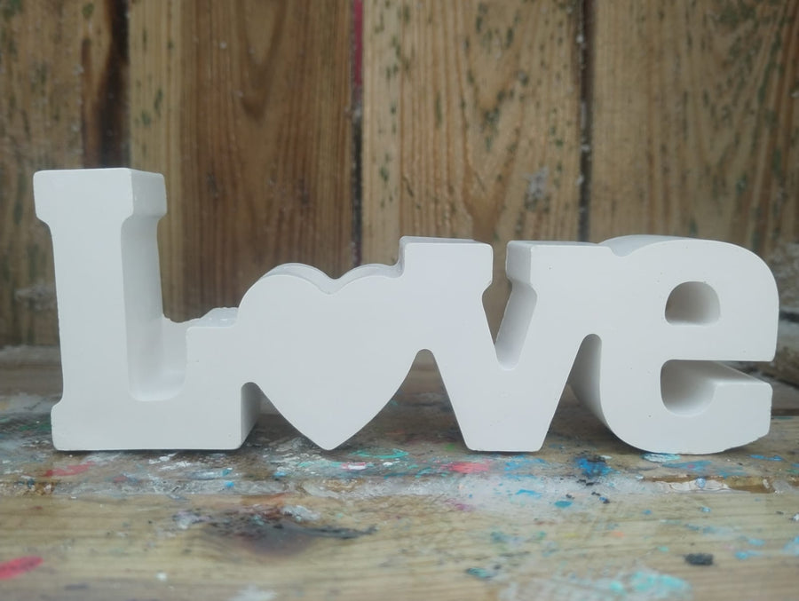 Palabra LOVE Portavelas [LLEVAR]