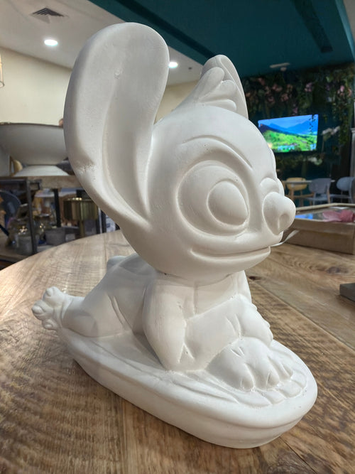 Stitch en Tabla de Surf