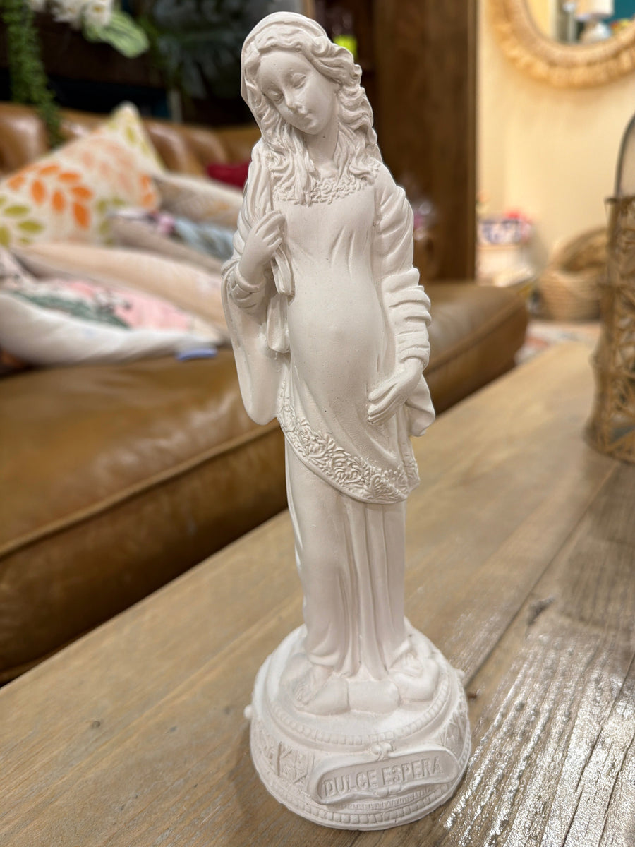 Virgen Dulce Espera 25 cms